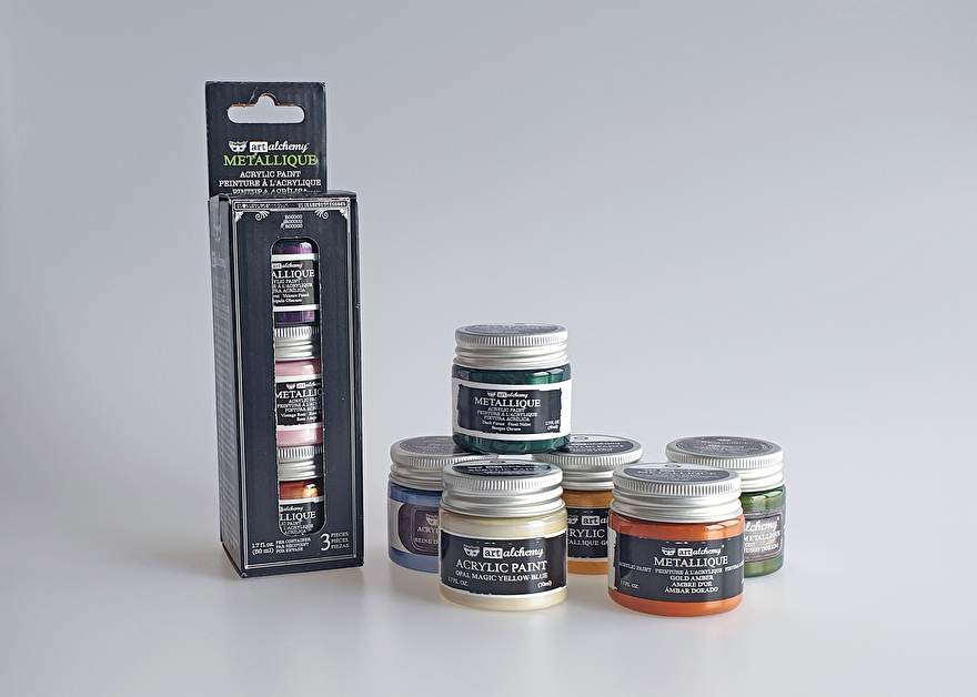 Metallic on sale acrylic paint